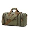Plambag Canvas Duffle Bag For Travel, 50L Duffel Overnight Weekend Bag(Army Green)