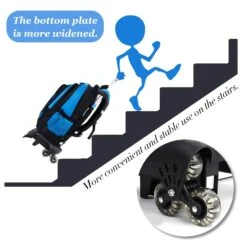 Rolling Backpack, Fanspack Rolling Backpack For Boys Fashion Wheeled Backpack Laptop Backpack -Backpack Shop 71HhryGchqL