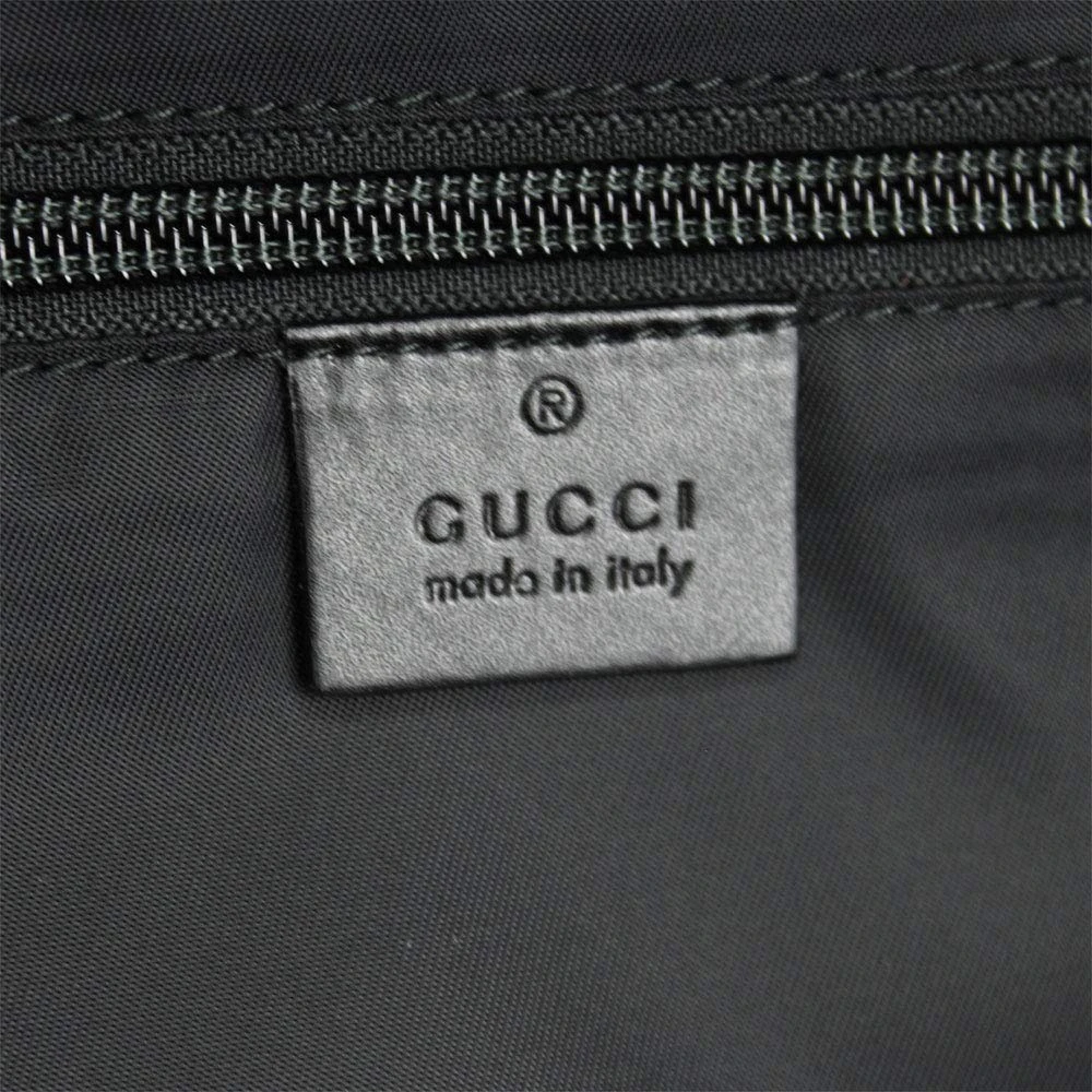 Gucci Shelly Black Nylon Backpack 495558 2 Gucci Shelly Black Nylon Backpack 495558 - Image 2