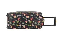 LUCAS Designer Carry On Luggage Collection - Lightweight Pattern 22 Inch Duffel Bag- Weekender Overnight Business Travel Suitcase With 2- Rolling Spinner Wheels (Poly Black) 6 LUCAS Designer Carry On Luggage Collection - Lightweight Pattern 22 Inch Duffel Bag- Weekender Overnight Business Travel Suitcase With 2- Rolling Spinner Wheels (Poly Black) -Backpack Shop 71J92YDRNEL