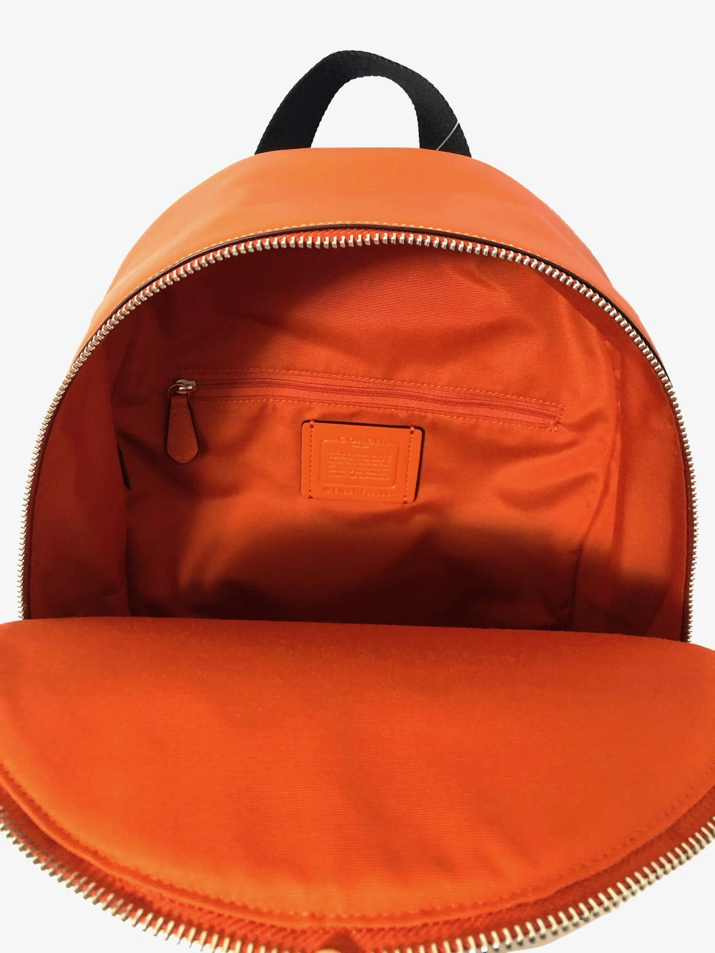 Coach F30550 Medium Charlie Backpack (SV/Khaki Dark Orange) 3 Coach F30550 Medium Charlie Backpack (SV/Khaki Dark Orange) - Image 3