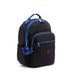 Kipling Seoul Go Large Laptop Backpack Black Contrast Blue -Backpack Shop 71M8vtH9eLL