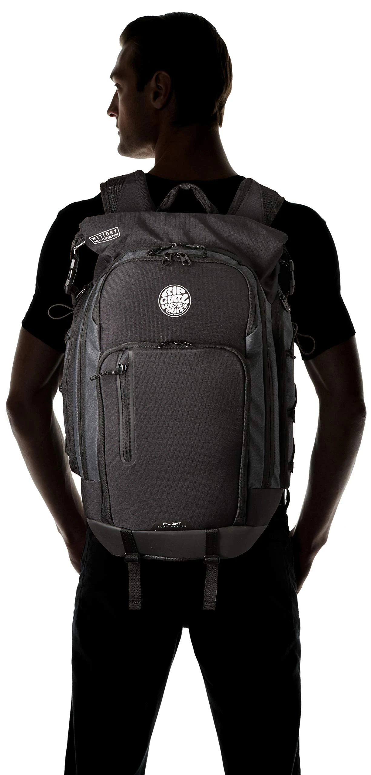 Rip Curl Men's F-Light Surf Molded Backpack, Midnight, 1SZ 2 Rip Curl Men's F-Light Surf Molded Backpack, Midnight, 1SZ - Image 2