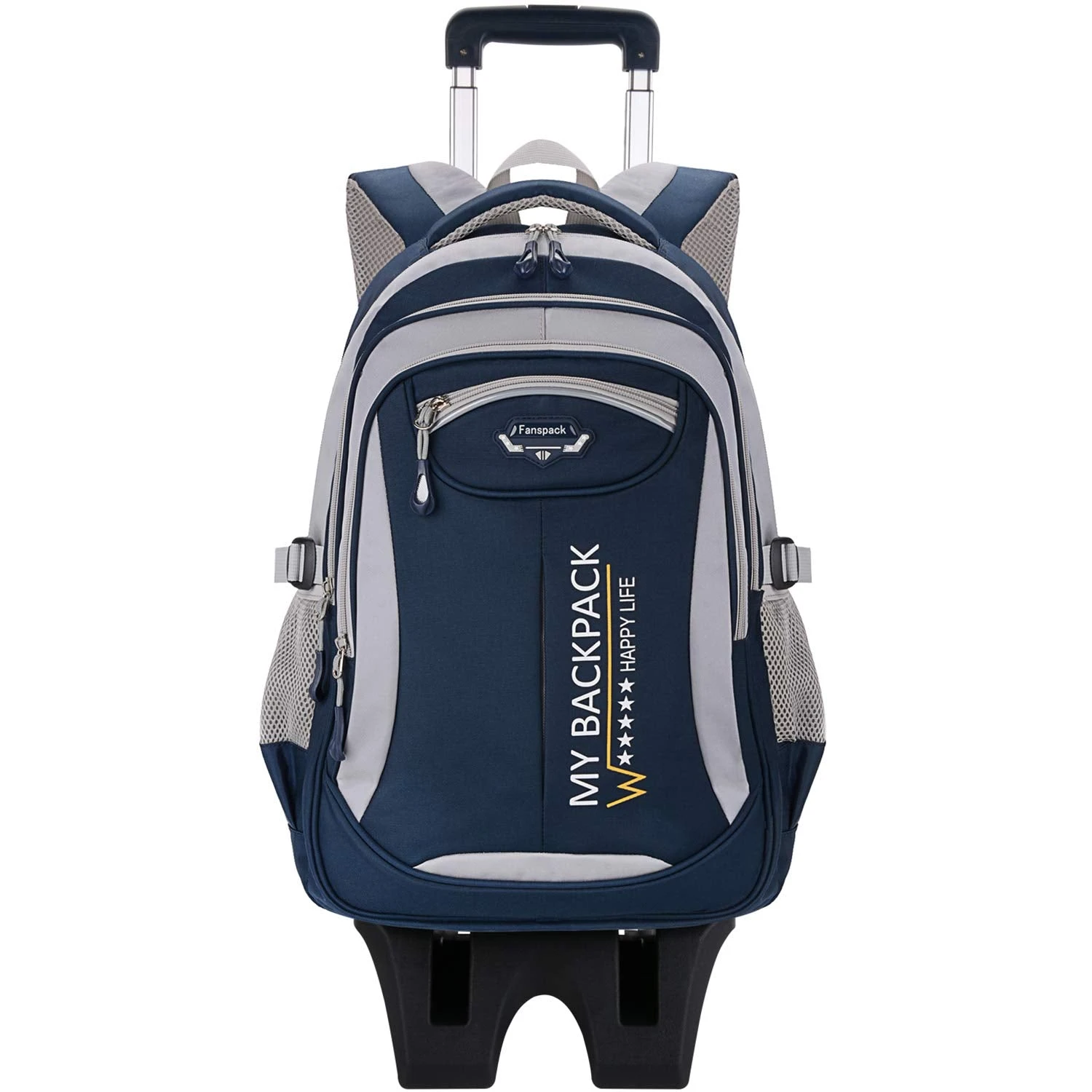 Rolling Backpack, Fanspack Rolling Backpack For Boys Roller Backpack Wheeled Backpack For Kids School Bags Primary School Backpack 1 Rolling Backpack, Fanspack Rolling Backpack For Boys Roller Backpack Wheeled Backpack For Kids School Bags Primary School Backpack