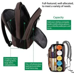 15.6 In Laptop Backpack, School Backpack With USB For Men Women And College Student, Durable Laptop Bag For Laptop Accessories Water Resistant Travel Backpack -Backpack Shop 71TFflLWZWL