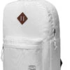 Lightweight Backpack For School, VASCHY Classic Basic Water Resistant Casual Daypack For Travel With Bottle Side Pockets (White)