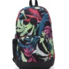 Hurley Men's Blockade Printed Laptop Backpack, Black, Qty