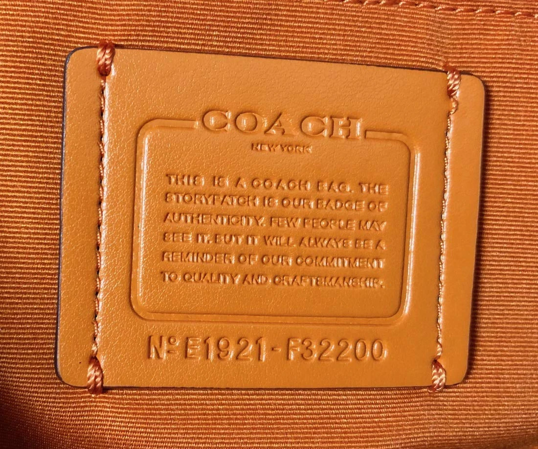 Coach F30550 Medium Charlie Backpack (SV/Khaki Dark Orange) 2 Coach F30550 Medium Charlie Backpack (SV/Khaki Dark Orange) - Image 2
