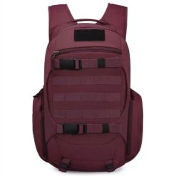 Mardingtop 28L Tactical Backpacks Molle Hiking Daypacks For Camping Hiking Military Traveling 28L-Purplish Red -Backpack Shop 71 2B2kAIc3nL