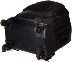 Kenneth Cole Reaction 17" Polyester Dual Compartment 4-Wheel Laptop Backpack, Black -Backpack Shop 71alVlGmRGL