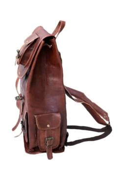 Parrys Leather World 20" Rustic Vintage Leather Backpack Bag Rucksack Laptop Bag Briefcase Messenger Bag Computer Bag For Men Women Backpack Brown Leather Bag Office Briefcase For Men Women Pittu Bag -Backpack Shop 71amjYz 2BnUL