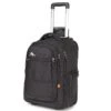 High Sierra Rev Wheeled Laptop Backpack, Black