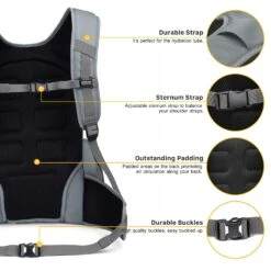 Mardingtop 35L Tactical Backpacks Molle Hiking Daypacks For Camping Hiking Military Traveling Gray-35L -Backpack Shop 71e6uauIwjL