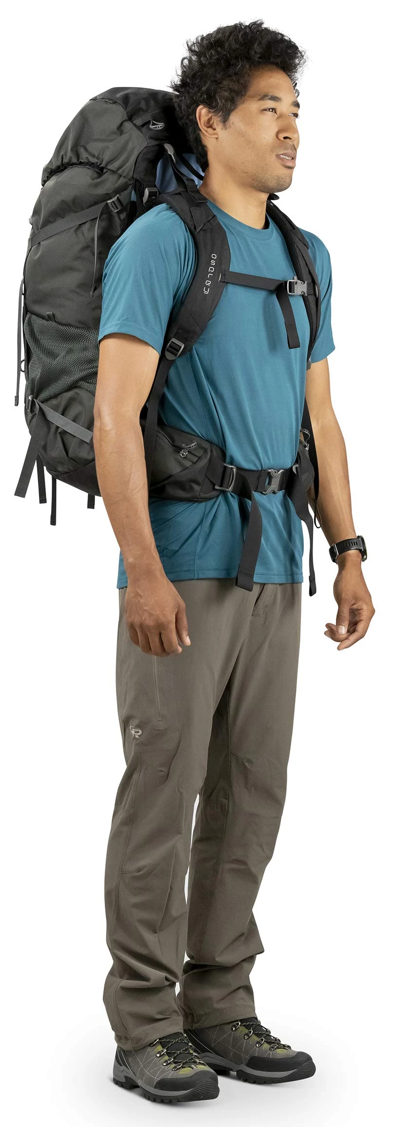 Osprey Packs Rook 65 Backpacking Pack, Black, One Size 3 Osprey Packs Rook 65 Backpacking Pack, Black, One Size - Image 3