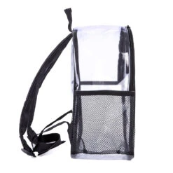 Stadium Approved Clear Mini Backpack Heavy Duty Transparent Backpack For Concert, Security Travel &Stadium -Backpack Shop 71el0qwi0vL