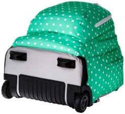 JanSport Unisex Driver 8 Wheeled Seafoam Green/White Dots Backpack 9 JanSport Unisex Driver 8 Wheeled Seafoam Green/White Dots Backpack -Backpack Shop 71gCnTuOBOL
