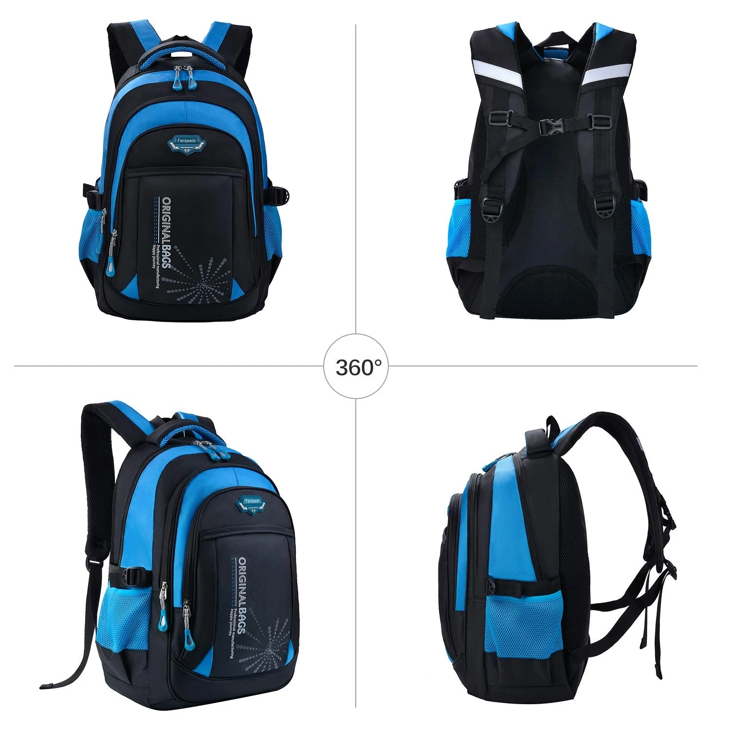 Boys Backpack, Fanspack School Backpack For Boys Kids Backpack Primary School Backpack For Elementary Students 2 Boys Backpack, Fanspack School Backpack For Boys Kids Backpack Primary School Backpack For Elementary Students - Image 2