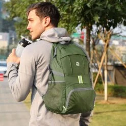 OlarHike Lightweight Travel Backpack, 35L Water Resistant Packable Traveling/Hiking Backpack Daypack For Men & Women, Multipurpose Use, Green 9 OlarHike Lightweight Travel Backpack, 35L Water Resistant Packable Traveling/Hiking Backpack Daypack For Men & Women, Multipurpose Use, Green -Backpack Shop 71h8R8JLdVL