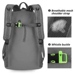 OlarHike Lightweight Travel Backpack, 35L Water Resistant Packable Traveling/Hiking Backpack Daypack For Men & Women, Multipurpose Use - Grey 11 OlarHike Lightweight Travel Backpack, 35L Water Resistant Packable Traveling/Hiking Backpack Daypack For Men & Women, Multipurpose Use - Grey -Backpack Shop 71jzfSAl6RL