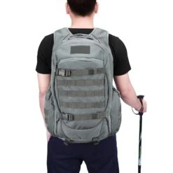 Mardingtop 35L Tactical Backpacks Molle Hiking Daypacks For Camping Hiking Military Traveling Gray-35L -Backpack Shop 71kAyECWV5L