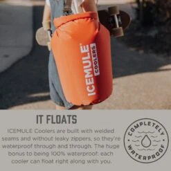 IceMule Classic Insulated Backpack Cooler Bag - Hands-Free, Collapsible, And Waterproof, This Portable Cooler Is An Ideal Sling Backpack For Hiking, The Beach, Picnics And Camping-Small, Crimson -Backpack Shop 71kKl1wOR1L