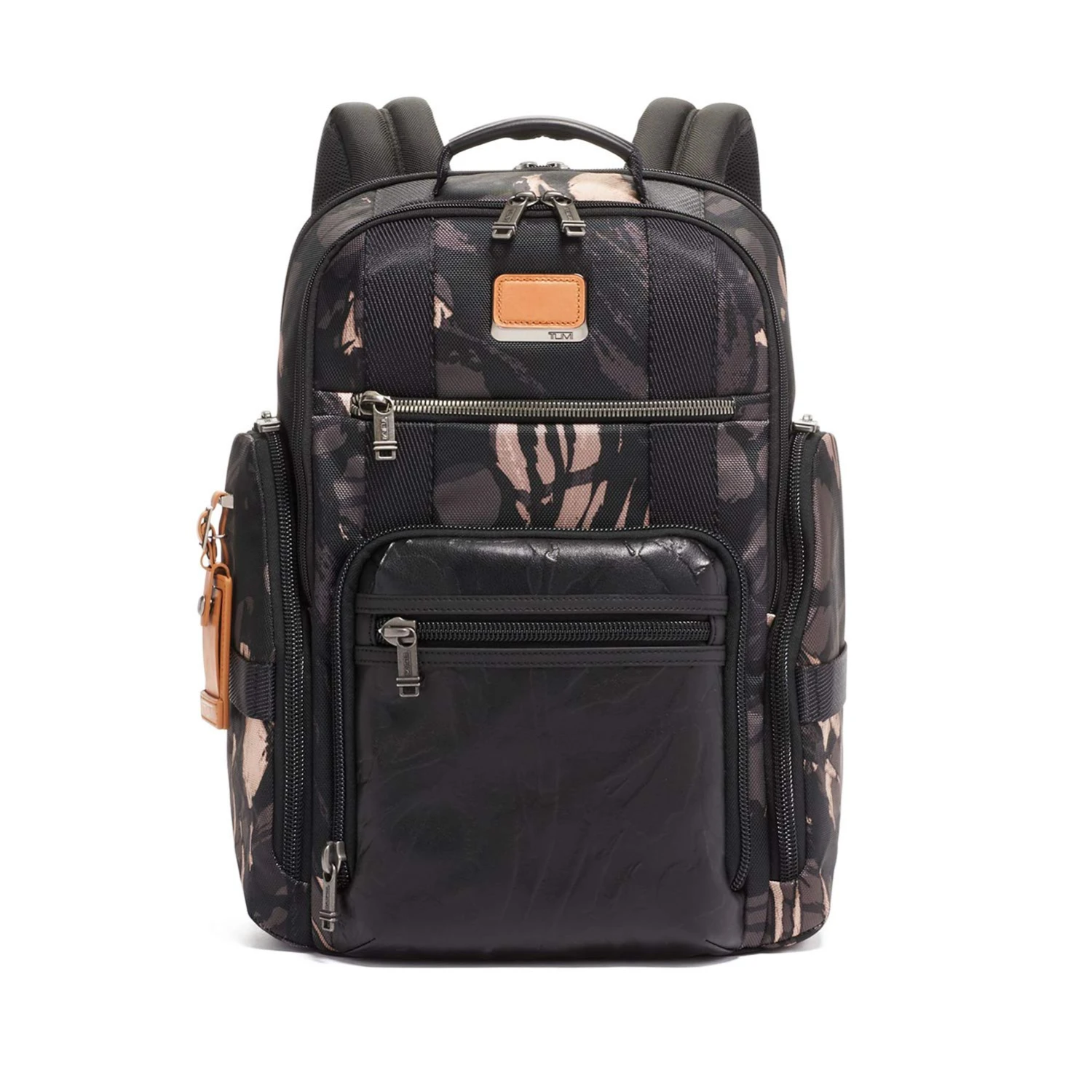 TUMI - Alpha Bravo Sheppard Deluxe Brief Pack Laptop Backpack - 15 Inch Computer Bag For Men And Women - Grey Highlands Print 1 TUMI - Alpha Bravo Sheppard Deluxe Brief Pack Laptop Backpack - 15 Inch Computer Bag For Men And Women - Grey Highlands Print
