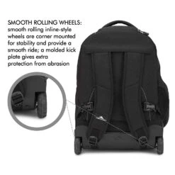 High Sierra Freewheel Wheeled Laptop Backpack -Backpack Shop 71kw e3FrvL