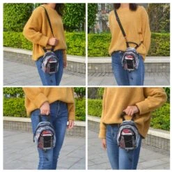 Magicbags Fashion Clear Fanny Pack, Stadium Approved Clear Crossbody Purse Bag,Multifunctional Waist Pack Perfect For Travel Festival Sports 9 Magicbags Fashion Clear Fanny Pack, Stadium Approved Clear Crossbody Purse Bag,Multifunctional Waist Pack Perfect For Travel Festival Sports -Backpack Shop 71mgAyP9gNL