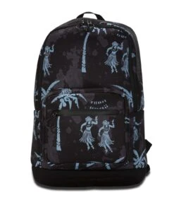 Hurley HU0064 Women's Print Neoprene Backpack, Black - OS