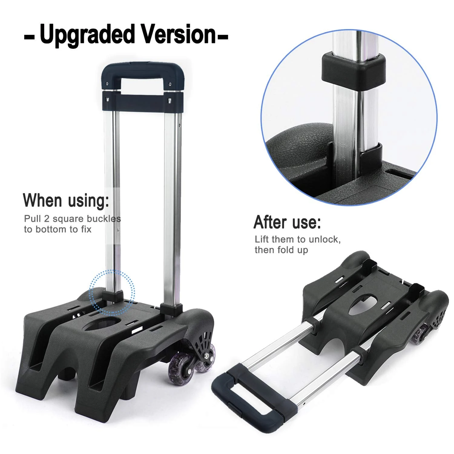 Rolling Backpack, Fanspack 2019 New Wheeled Backpack Trolley School Bags For Boys Backpack With 6 Wheels Kids Backpack 3 Rolling Backpack, Fanspack 2019 New Wheeled Backpack Trolley School Bags For Boys Backpack With 6 Wheels Kids Backpack - Image 3