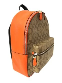 Coach F30550 Medium Charlie Backpack (SV/Khaki Dark Orange) 11 Coach F30550 Medium Charlie Backpack (SV/Khaki Dark Orange) -Backpack Shop 71tW0NI3V5L