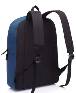 Lightweight Backpack For School, VASCHY Classic Basic Water Resistant Casual Daypack For Travel With Bottle Side Pockets (Navy) -Backpack Shop 71tbE wbHJL