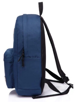 Lightweight Backpack For School, VASCHY Classic Basic Water Resistant Casual Daypack For Travel With Bottle Side Pockets (Navy) -Backpack Shop 71tunSXteUL