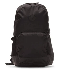 Hurley Men's Blockade Solid Laptop Backpack, Black, QTY
