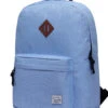 Lightweight Backpack For School, VASCHY Classic Basic Water Resistant Casual Daypack For Travel With Bottle Side Pockets (Lavander)