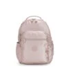 Kipling Seoul Large 15" Laptop Metallic Backpack Metallic Rose