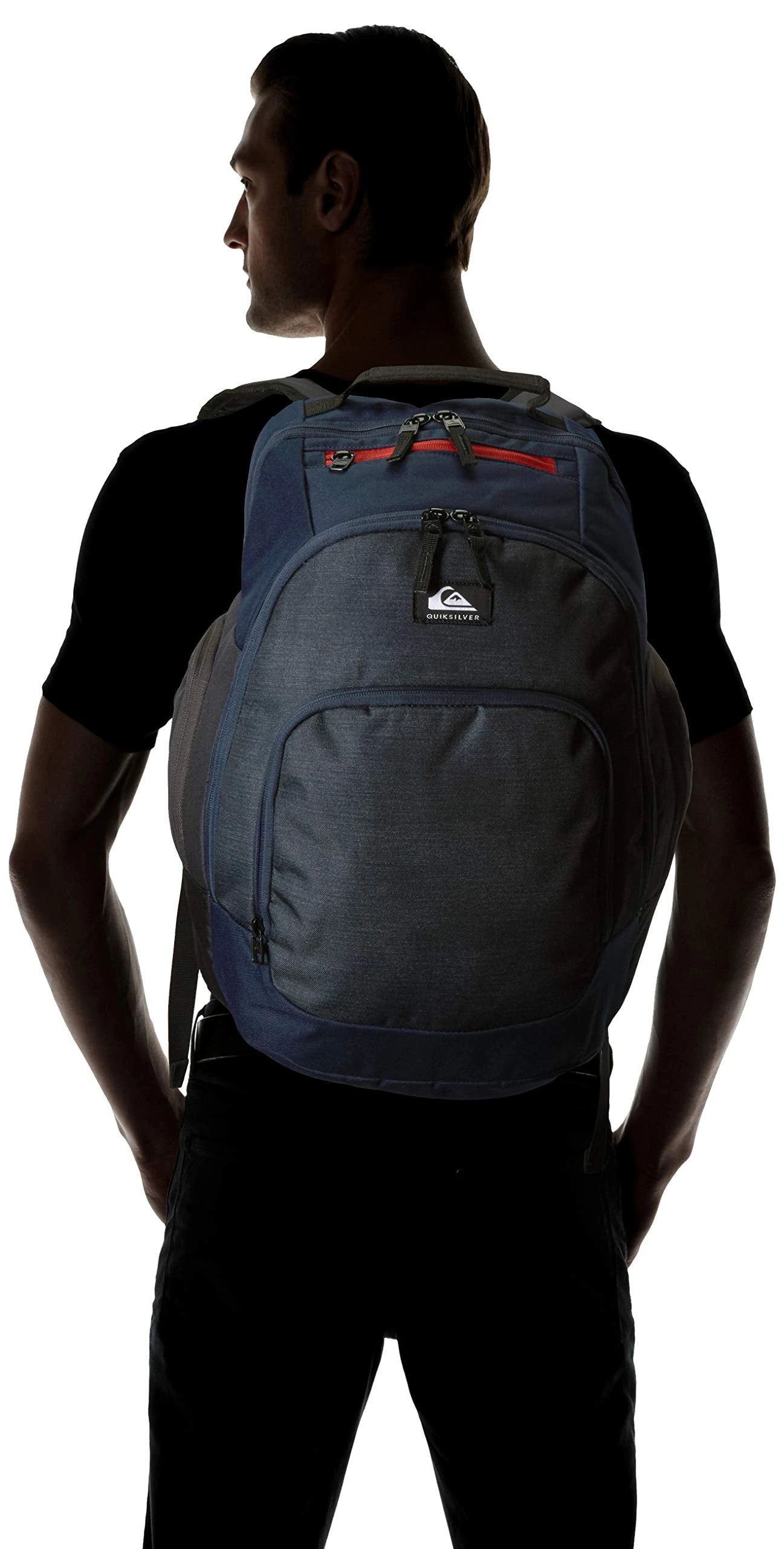 Quiksilver Men's 1969 Special Backpack, Medium Grey Heather, 1SZ 2 Quiksilver Men's 1969 Special Backpack, Medium Grey Heather, 1SZ - Image 2