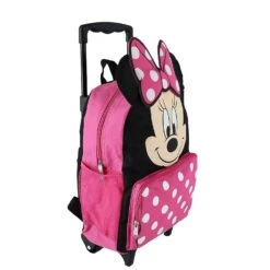 Disney Minnie Mouse 14" Softside Rolling Backpack -Backpack Shop 71ySibaqzEL