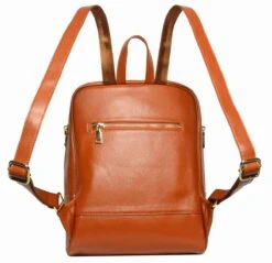 Coolcy Hot Style Women Real Genuine Leather Backpack Fashion Bag (Dark Brown) -Backpack Shop 71yjnj9 2B2iL