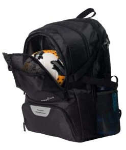 Athletico National Soccer Bag - Backpack For Soccer, Basketball & Football Includes Separate Cleat And Ball Holder (Black) -Backpack Shop 810cBJF 2BWaL