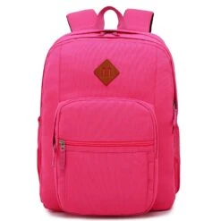 Abshoo Girls Solid Color Backpack For College Women Water Resistant School Bag (HotPink) 13 Abshoo Girls Solid Color Backpack For College Women Water Resistant School Bag (HotPink) -Backpack Shop 8123 ZjyGdL