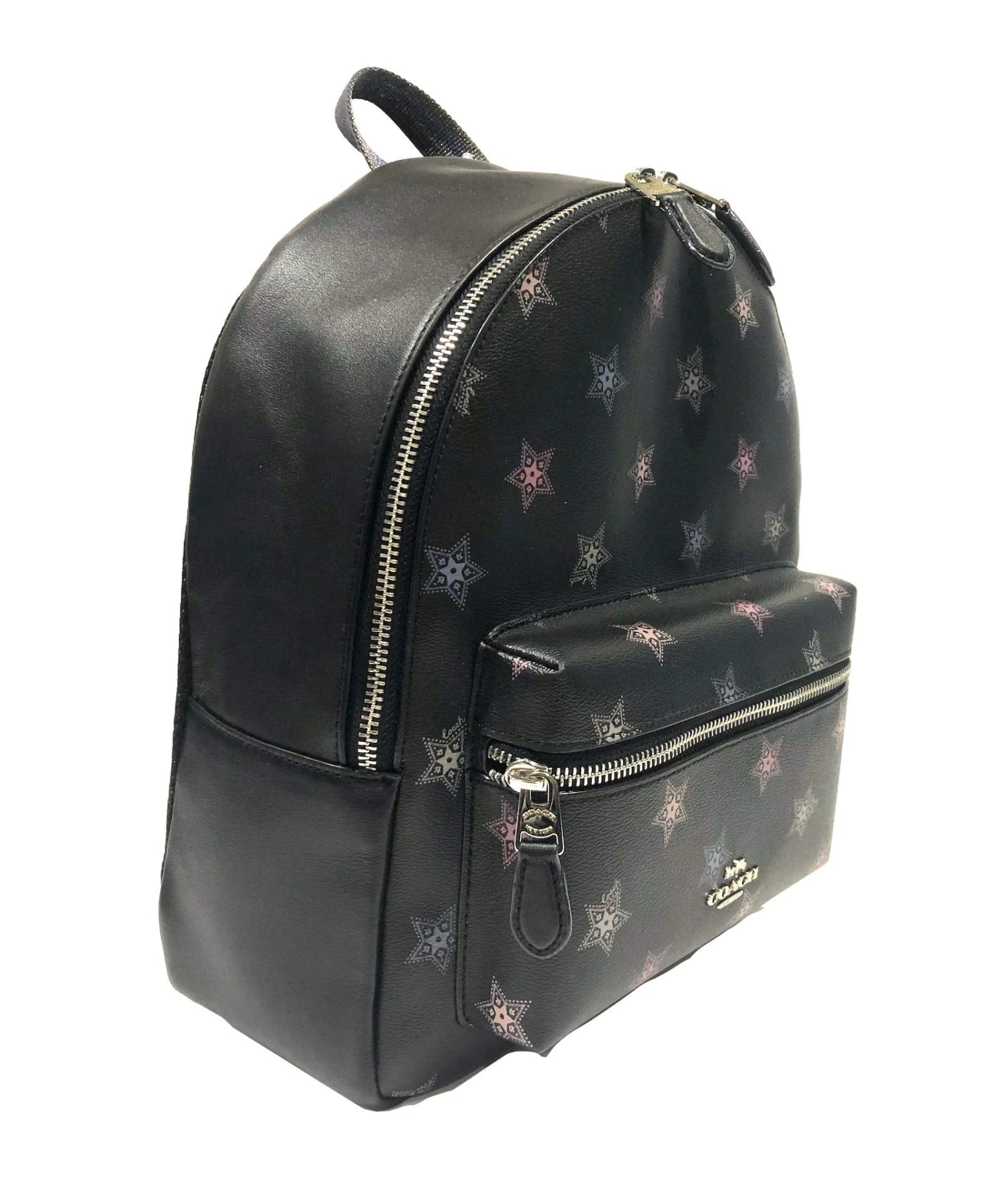 Coach F30550 Medium Charlie Backpack (SV/Black Multi) 6 Coach F30550 Medium Charlie Backpack (SV/Black Multi) - Image 6