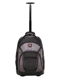 Wenger Luggage Synergy Wheeled 16" Laptop Backpack Bag, Black/Grey, One Size 6 Wenger Luggage Synergy Wheeled 16" Laptop Backpack Bag, Black/Grey, One Size -Backpack Shop 813ET7J1BjL