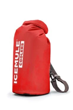 IceMule Classic Insulated Backpack Cooler Bag - Hands-Free, Collapsible, And Waterproof, This Portable Cooler Is An Ideal Sling Backpack For Hiking, The Beach, Picnics And Camping-Small, Crimson