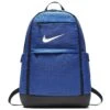 Nike Brasilia Training Backpack, Extra Large Backpack Built For Secure Storage With A Durable Design, Game Royal/Black/White