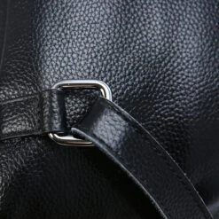 Heshe Women's Vintage Leather Backpack Casual Daypack For Ladies And Girls (Black-L) -Backpack Shop 815mU0RoyeL