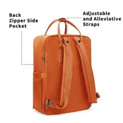 KALIDI Casual Backpack For Women,15 Inches Laptop Classic Backpack Camping Rucksack Travel Outdoor Daypack College School Bag, Orange 9 KALIDI Casual Backpack For Women,15 Inches Laptop Classic Backpack Camping Rucksack Travel Outdoor Daypack College School Bag, Orange -Backpack Shop 815y8j8G54L