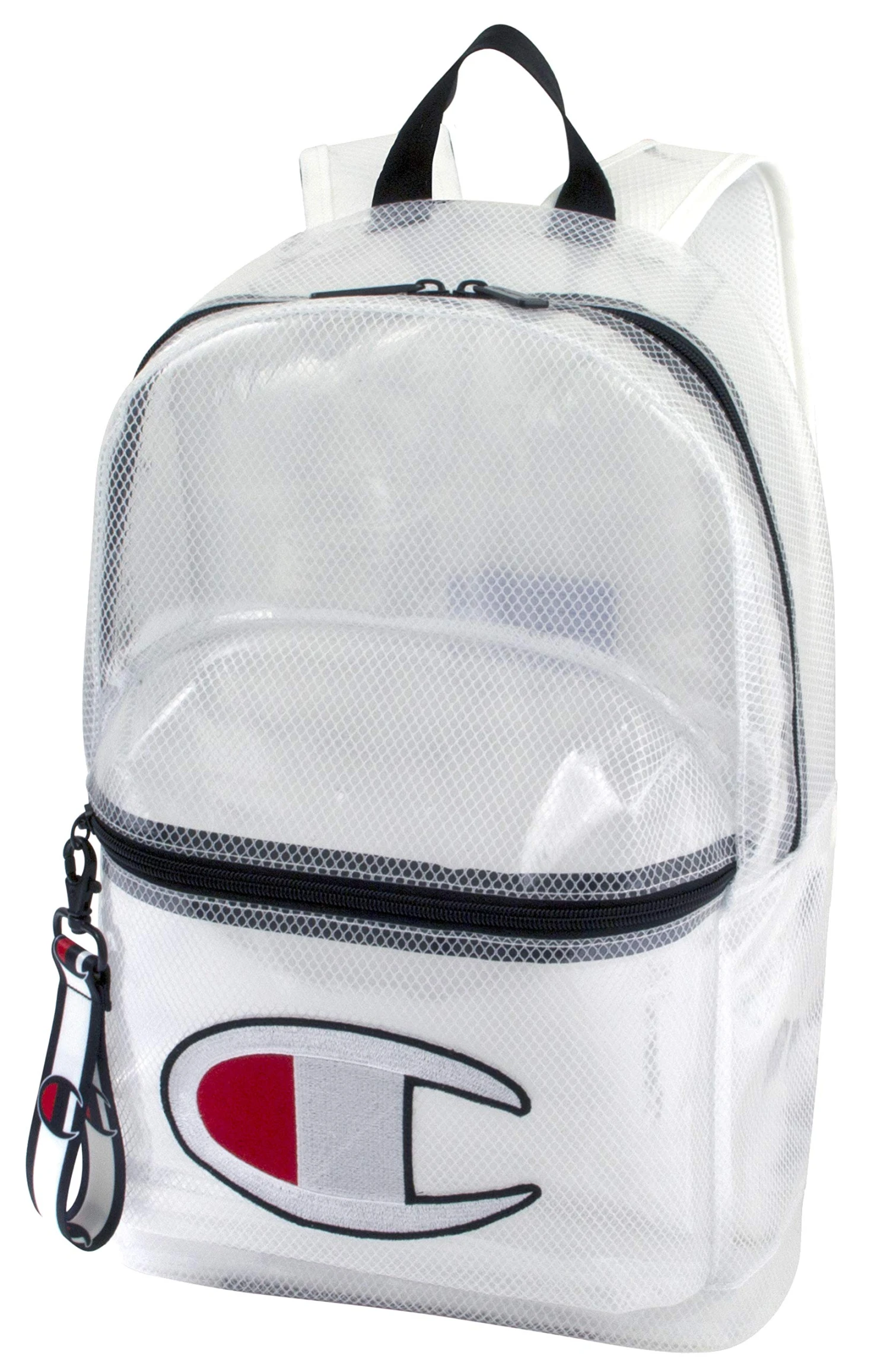 Champion LIFE Supersize Clear Backpack White One Size 1 Champion LIFE Supersize Clear Backpack White One Size