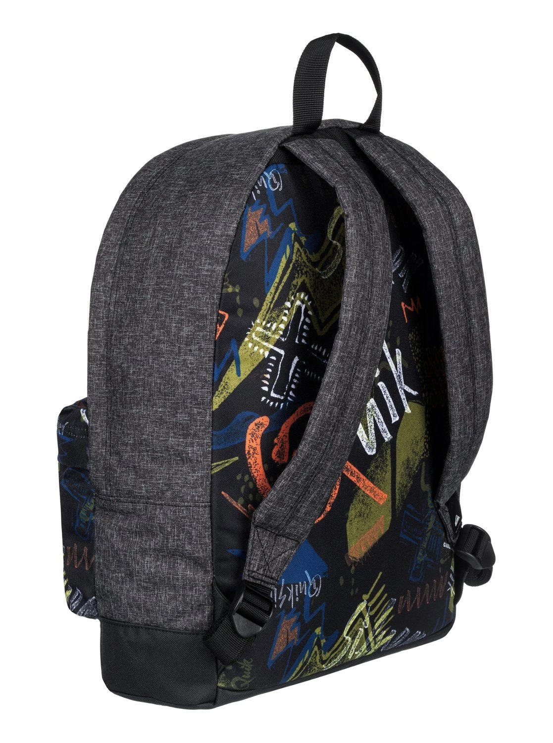 Quiksilver Men's Everyday Poster Backpack, BLACK THUNDERBOLTS 3 Quiksilver Men's Everyday Poster Backpack, BLACK THUNDERBOLTS - Image 3