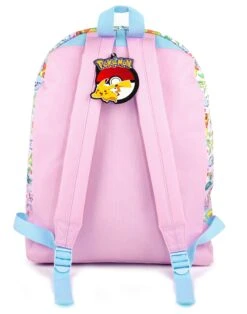 Pokemon Girls Pink Glitter School Backpack | Eevee Besties Design With Pikachu Pom Pom Keyring | Organized Storage 10 Pokemon Girls Pink Glitter School Backpack | Eevee Besties Design With Pikachu Pom Pom Keyring | Organized Storage -Backpack Shop 81ApqXwggaL